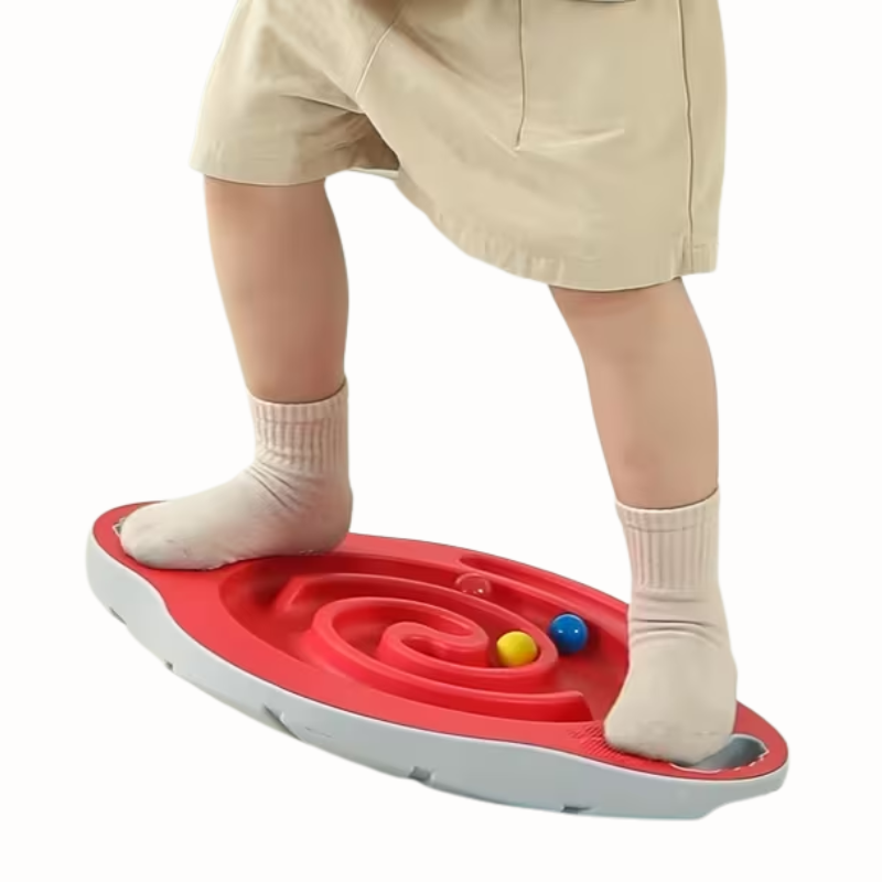 Balansbord met Doolhof voor Thuisfitness & Yoga – Antislip Stabiliteitstrainer voor Core, Coördinatie en Evenwicht