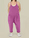 Zwangerschapsjumpsuit met grote zakken – loose fit, rekbare katoenmix | positiekleding