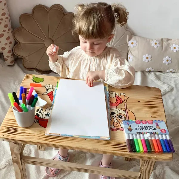 Montessori Waterstiften voor Kinderen – Magische Water Markers voor Herbruikbaar Tekenen