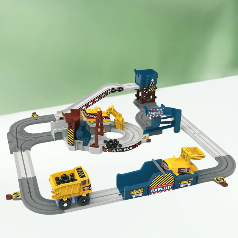Bouw & Racebaan Speelset voor Kinderen 3-5 Jaar – Educatief & Creatief
