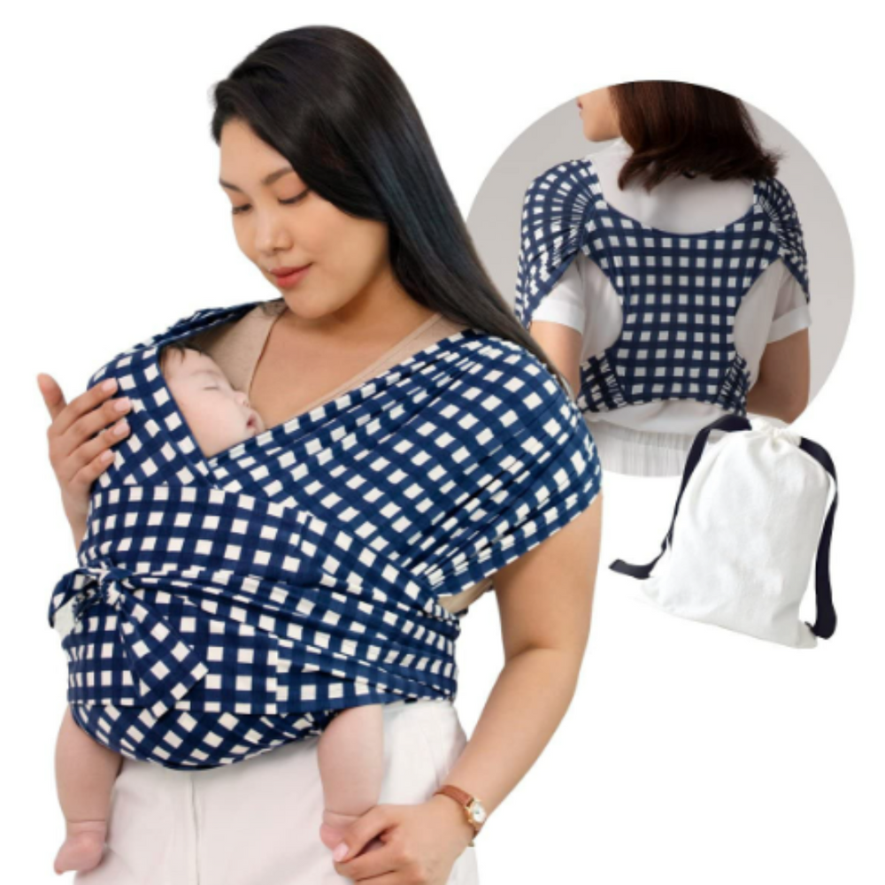 Ergonomische Baby Draagdoek – Rekbare Draagdoek van Pasgeborene tot Peuter