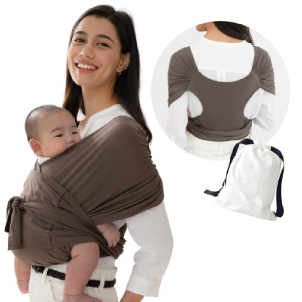 Ergonomische Baby Draagdoek – Rekbare Draagdoek van Pasgeborene tot Peuter