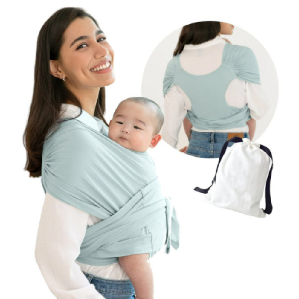 Ergonomische Baby Draagdoek – Rekbare Draagdoek van Pasgeborene tot Peuter