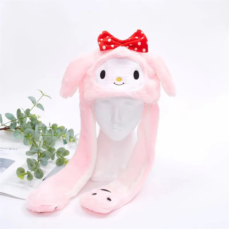 Interactieve Hoed met Beweegbare Oren – Zachte Pluche Winterhoed voor Kinderen & Volwassenen | Perfect voor Cosplay, Feest & Cadeau