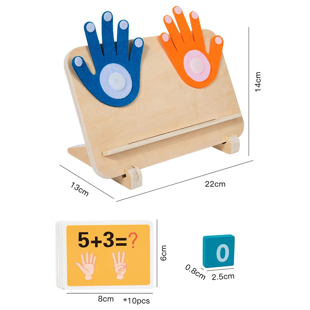 Houten Telspel voor Kinderen – Leer Tellen & Rekenen Spelenderwijs (3+ jaar)