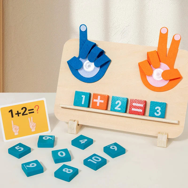 Houten Telspel voor Kinderen – Leer Tellen & Rekenen Spelenderwijs (3+ jaar)