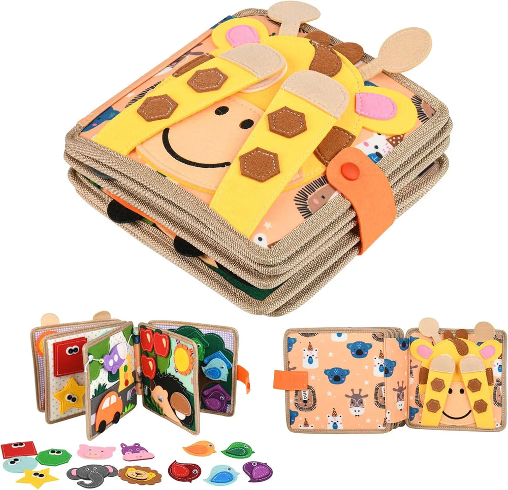Educatief Activiteitenboek Peuters – Montessori Busy Book 1-4 Jaar