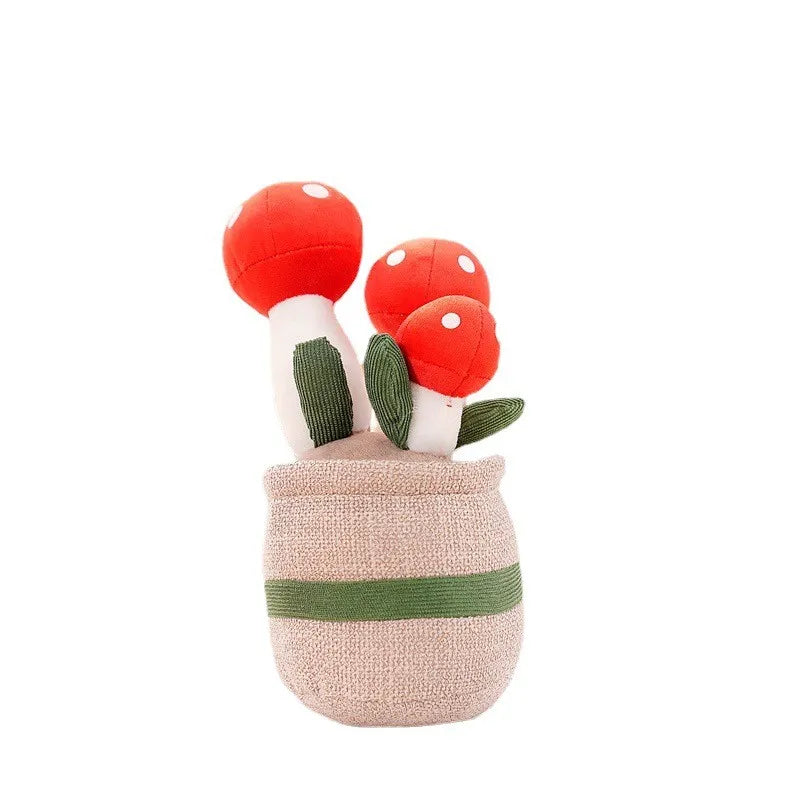 Pluche Knuffelbloem – Zachte Tulp in Pot voor Kinderen & Volwassenen