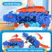 Dino Transporter Auto – Speelgoedtruck voor Kinderen met Dinofiguren, Duurzaam Kunststof, Creatief Spel-More For Mini