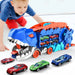 Dino Transporter Auto – Speelgoedtruck voor Kinderen met Dinofiguren, Duurzaam Kunststof, Creatief Spel-More For Mini