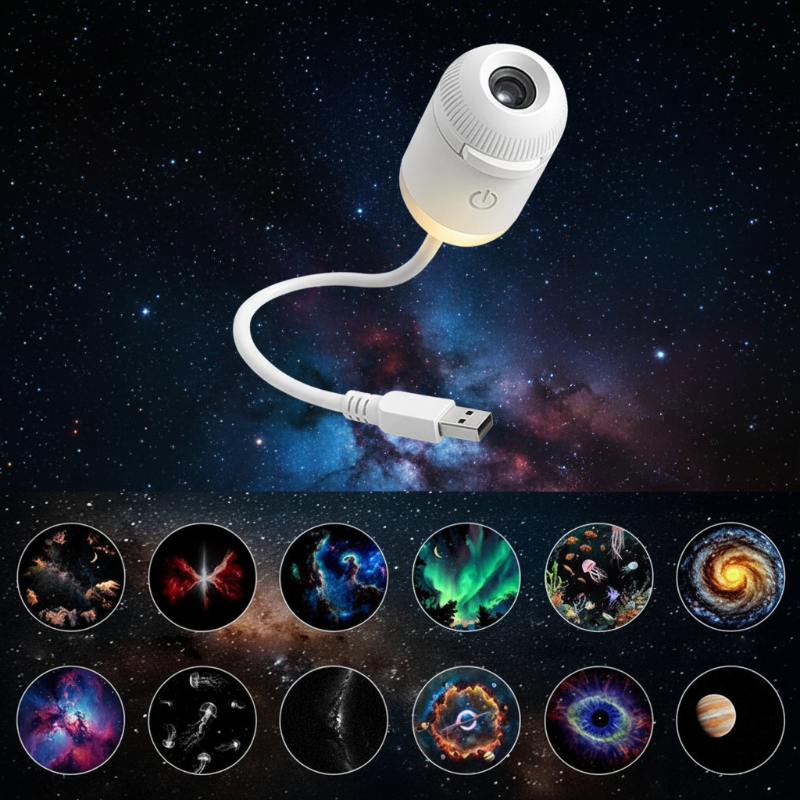 LED-sterrenprojector en galaxylamp voor de kinderkamer