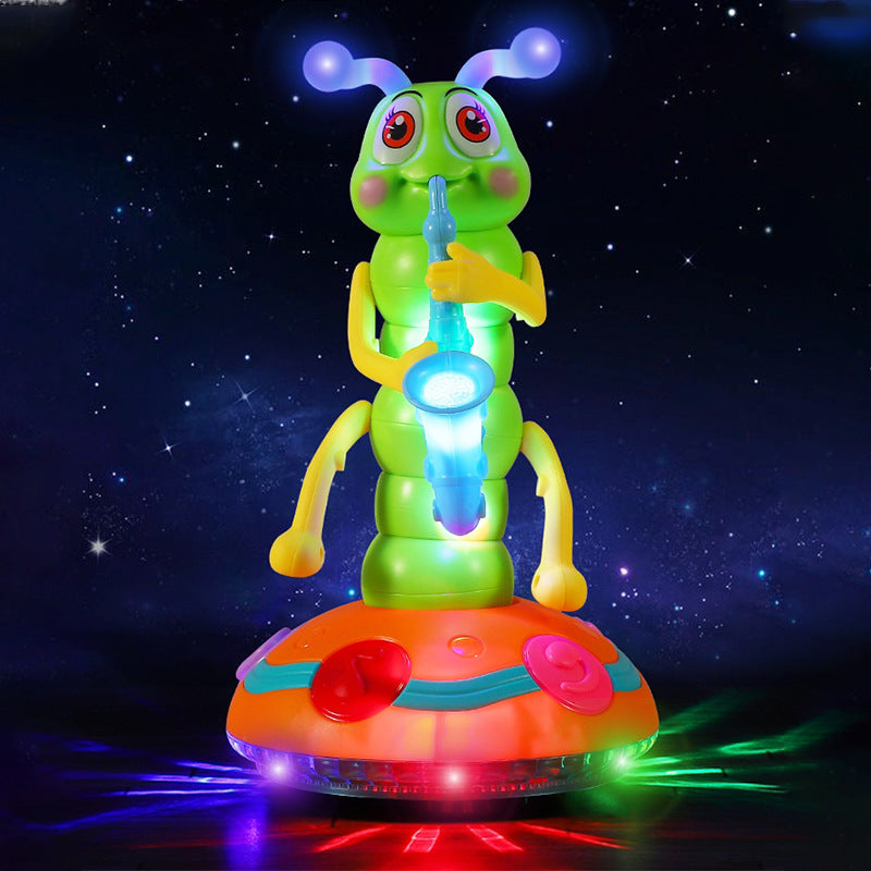 GroovyBug Dansende Saxofoon Rups – Muzikaal Speelgoed voor Kinderen vanaf 3 Jaar | Verbeter Motoriek en Coördinatie
