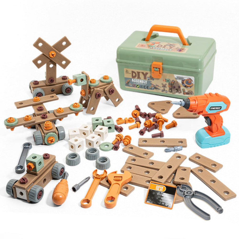 Gereedschapsset Kinderen – Speelgoed Toolset met Koffer (3+ Jaar)