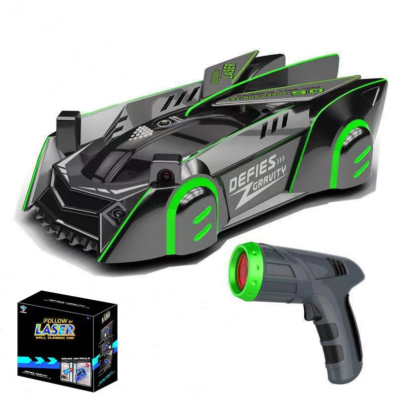 RC auto muur en plafond laser – bestuurbare stunt auto oplaadbaar
