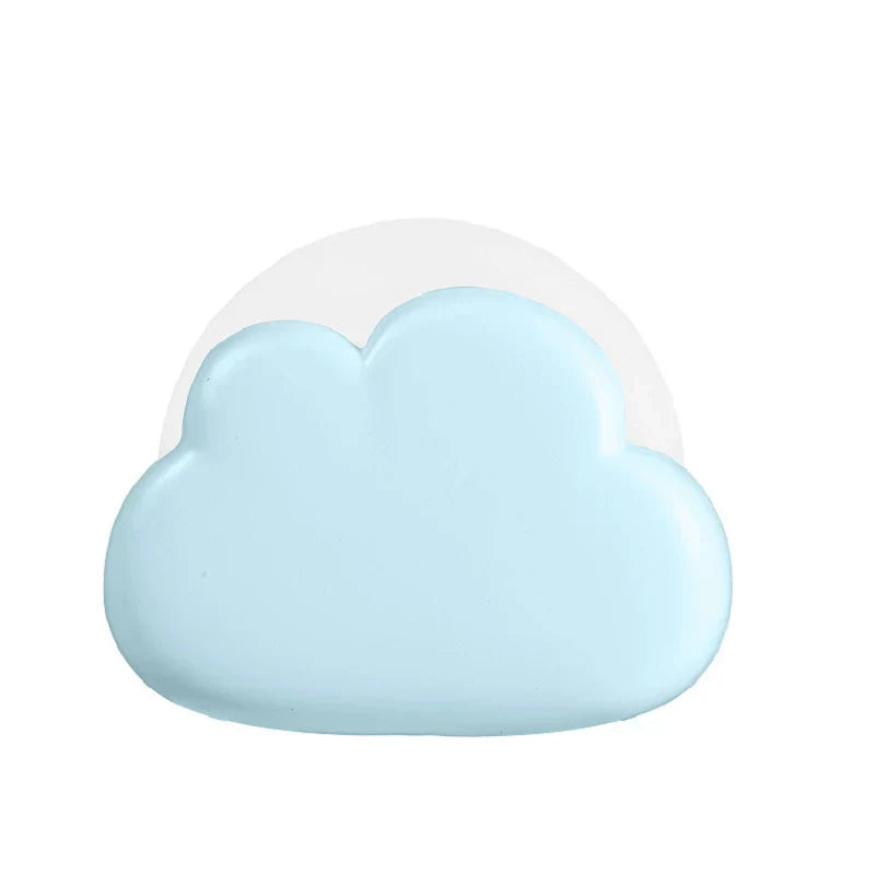 Nachtlampje Kind – Dimbaar LED Cloud, Oplaadbaar, BPA-vrij Siliconen – Roze/Blauw/Wit