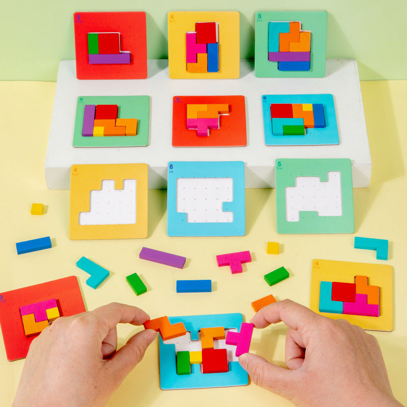 Educatief Bouw- en Puzzelspel voor Kinderen – 87-delige Logic Blocks voor Creativiteit & Denken (3+)