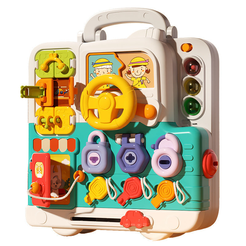 Interactief Educatief Activiteitenbord voor Kinderen | Stimuleert Motoriek & Leren – CurioBoard van PlayRoots