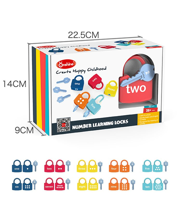 Educatief Slotenspel voor Peuters – Kleurrijke Sleutel & Slot Set voor Motoriek en Leren (3+)