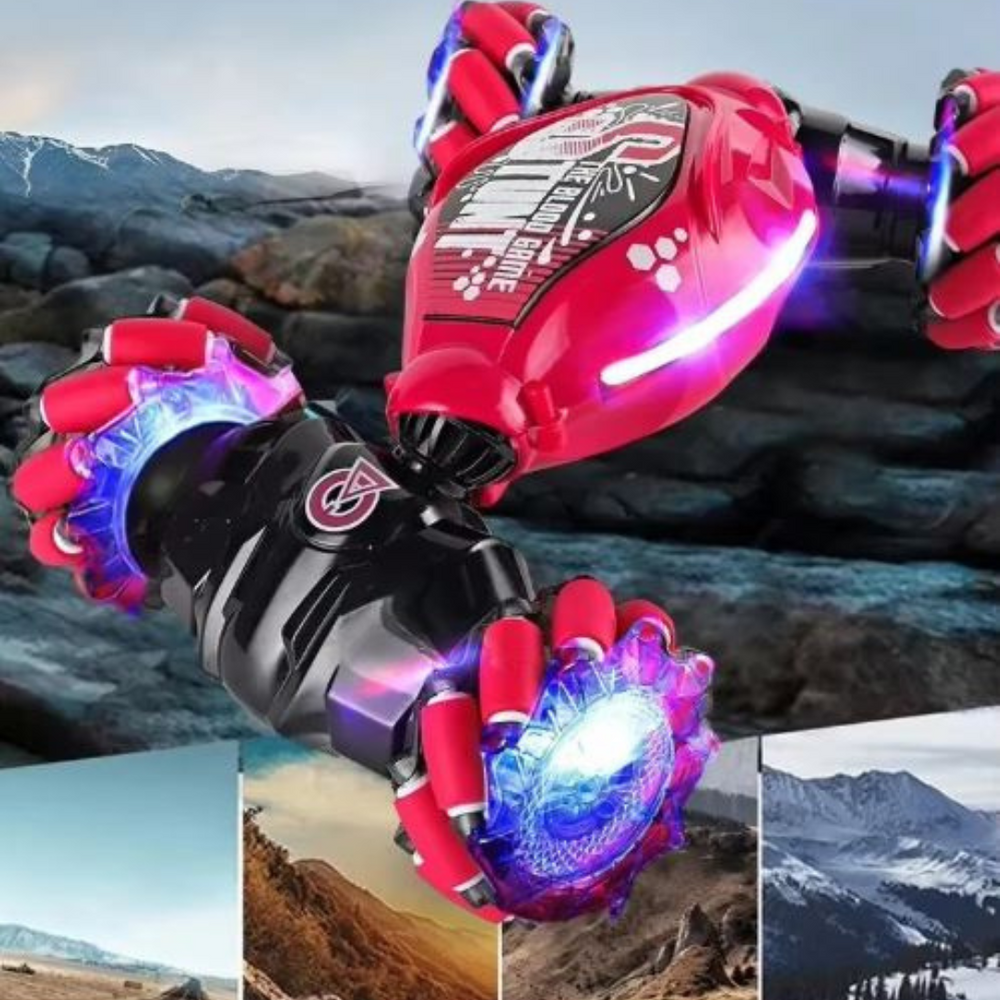 Stuntauto met Handbesturing – 360° Flips & 4WD | Voor Jongens 6-14 Jaar – GravityRider X16