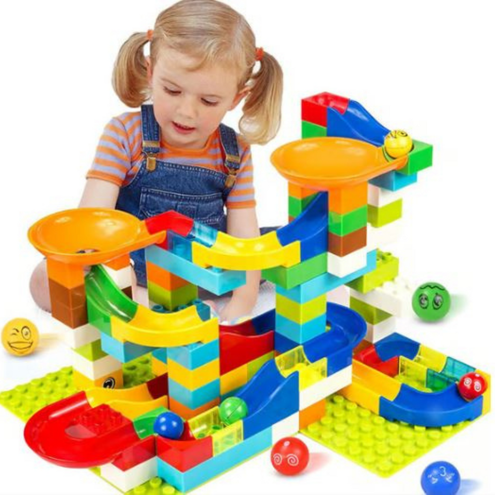 Creative Marbles Knikkerbaan Bouwset – Educatief Speelgoed voor Kinderen vanaf 3 Jaar