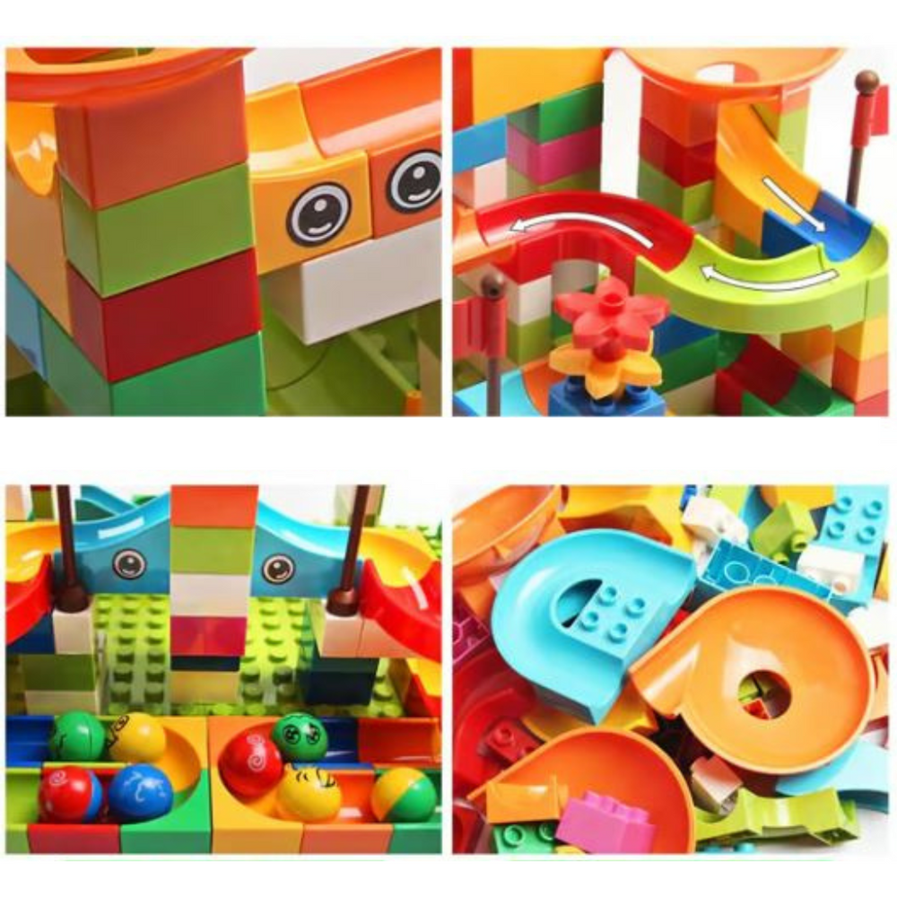 Creative Marbles Knikkerbaan Bouwset – Educatief Speelgoed voor Kinderen vanaf 3 Jaar
