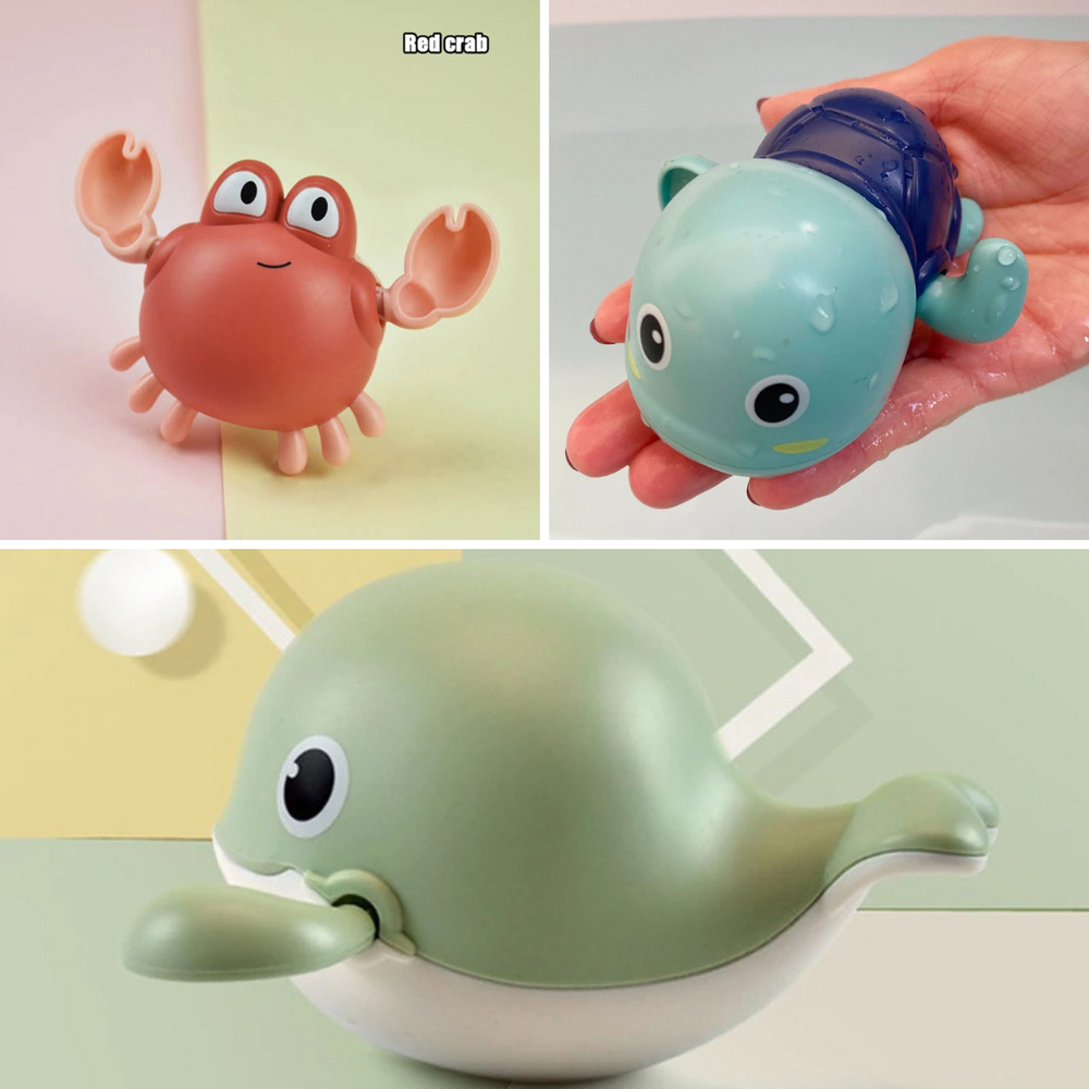 Zwemmend Badspeelgoed Kinderen – Zeedieren Set