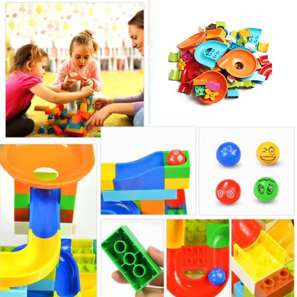 Creative Marbles Knikkerbaan Bouwset – Educatief Speelgoed voor Kinderen vanaf 3 Jaar