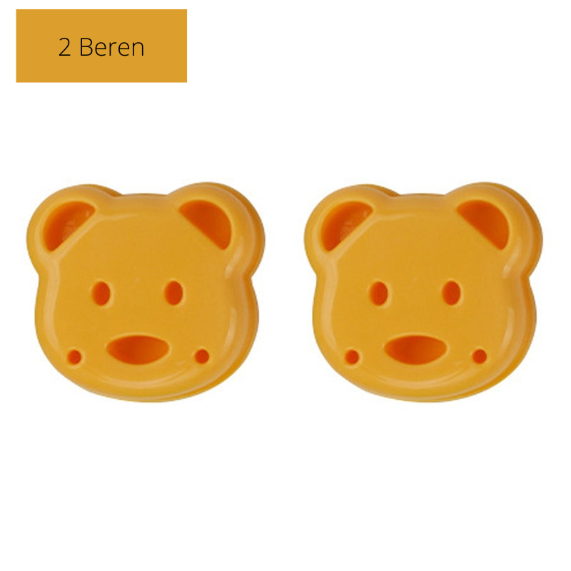 SnackShapes Sandwich Vormpjes voor Kinderen – Diepe Uitstekers voor Brood, Groente en Fruit