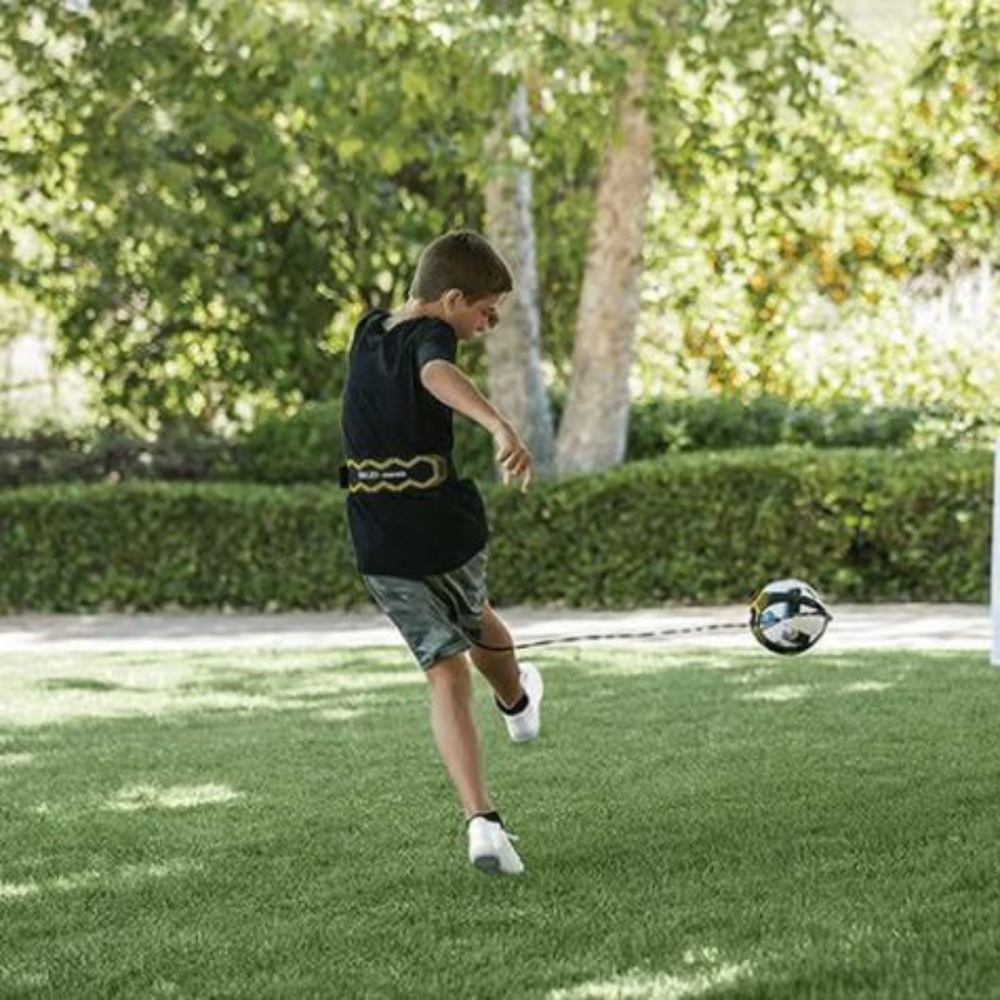 FlexiKick Solo Trainingsriem – Verbeter je Voetbalvaardigheden Solo | Duurzaam & Veelzijdig