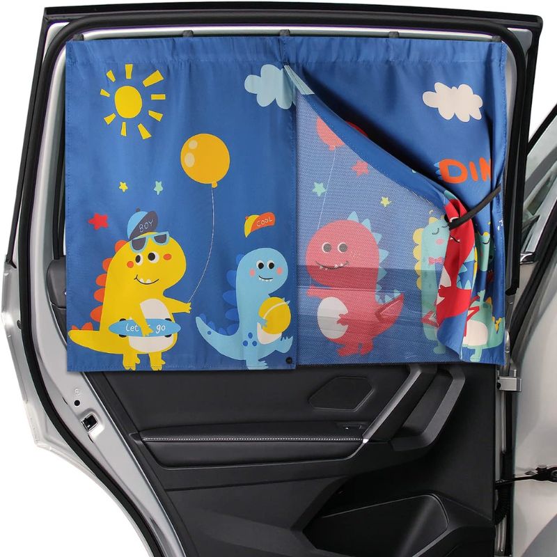 Baby Auto Zonnescherm UV Bescherming – Magnetisch & Universeel Voor Alle Auto’s – Veilig & Koel Reizen Met Kinderen