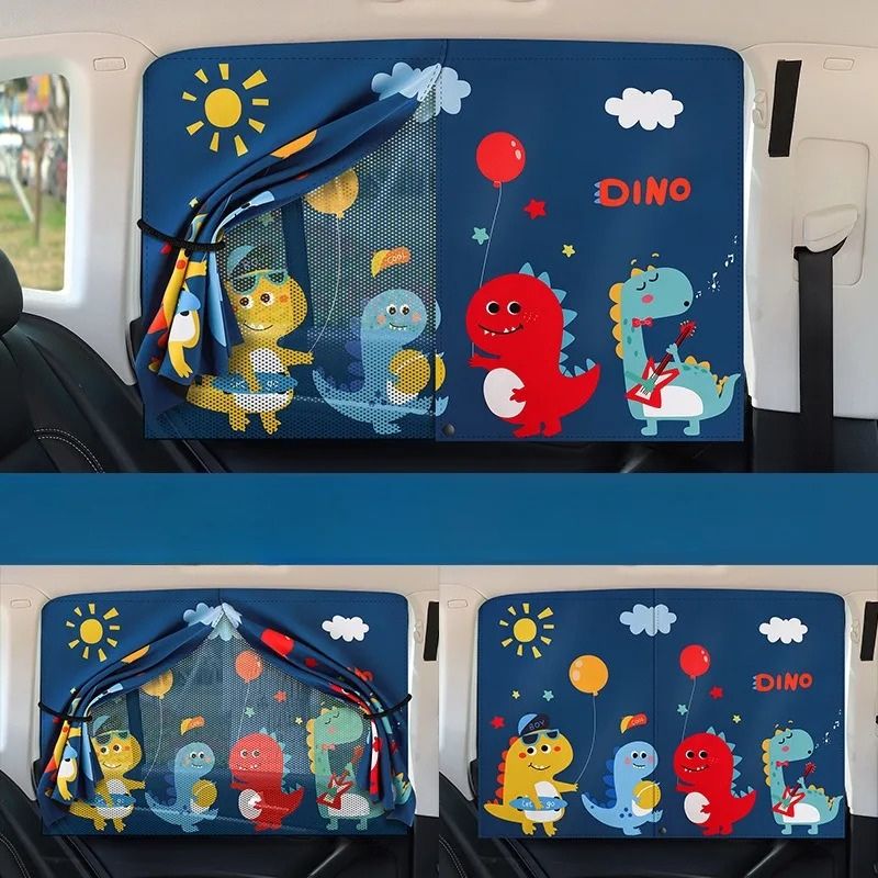 Baby Auto Zonnescherm UV Bescherming – Magnetisch & Universeel Voor Alle Auto’s – Veilig & Koel Reizen Met Kinderen