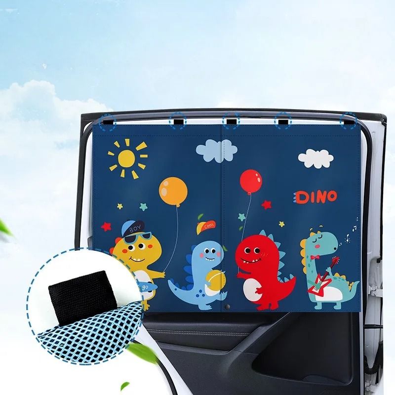 Baby Auto Zonnescherm UV Bescherming – Magnetisch & Universeel Voor Alle Auto’s – Veilig & Koel Reizen Met Kinderen