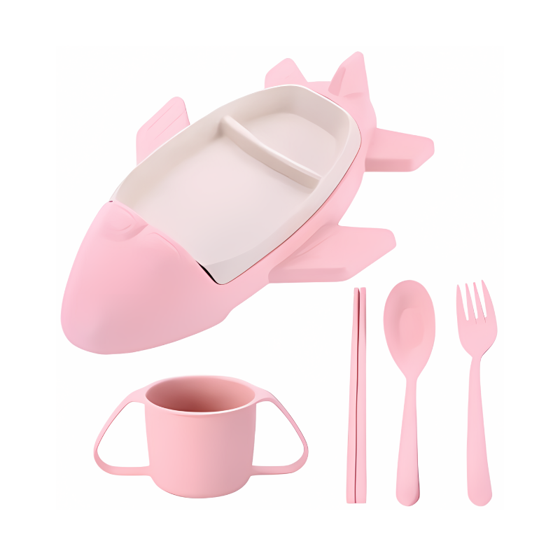RaceBite Kinder Eetset – Duurzaam & Speels Servies voor Kinderen | Stimuleert Gezond Eetgedrag & Eetplezier aan Tafel