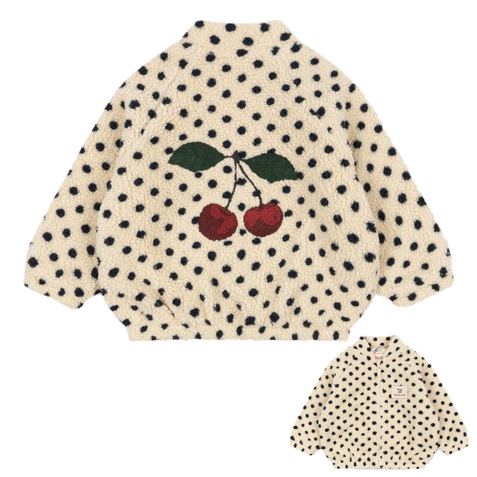 Kinderkleding van teddyfleece met print – jas, vest of broek, ritssluiting | berber fleece kind