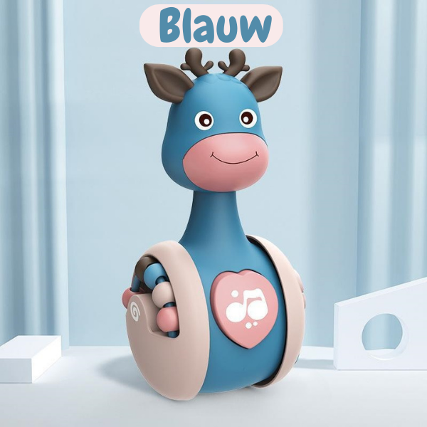 Interactieve Tuimelpop voor Baby’s – LittleMoose TumbleTune