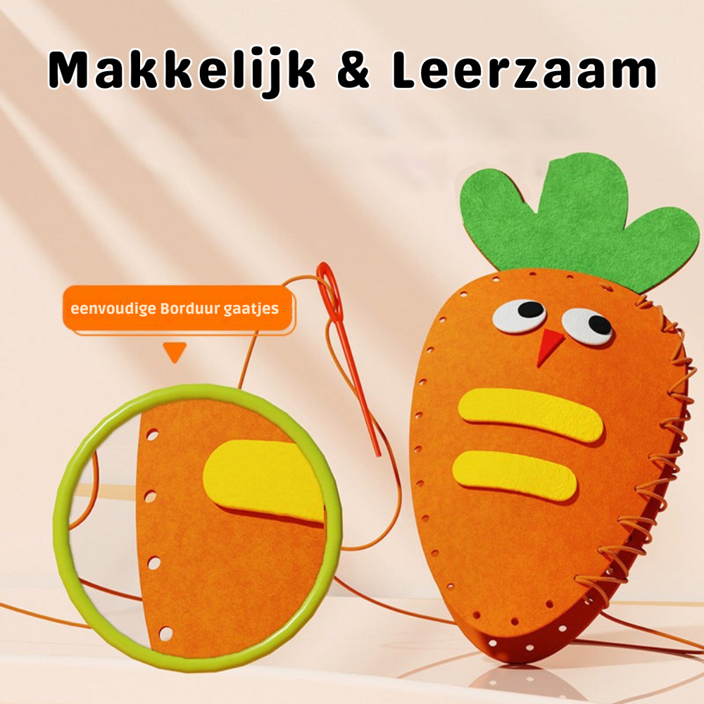 3D Naaiset voor Kinderen – Maak Zelf Schattige Dieren Knuffels