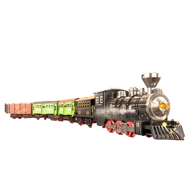 Klassieke Stoomtrein Speelset – Complete Trein met Rails en Wagons voor Kinderen