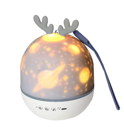 SkyProjector Sterren Nachtlamp – Rustgevende Projector voor Kinderen met Muziek & Afstandsbediening
