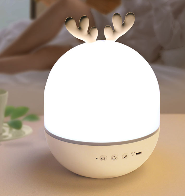 SkyProjector Sterren Nachtlamp – Rustgevende Projector voor Kinderen met Muziek & Afstandsbediening