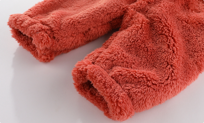Warme Fleece Romper met Capuchon – Zachte Baby Onesie met Oortjes (0-12 mnd)
