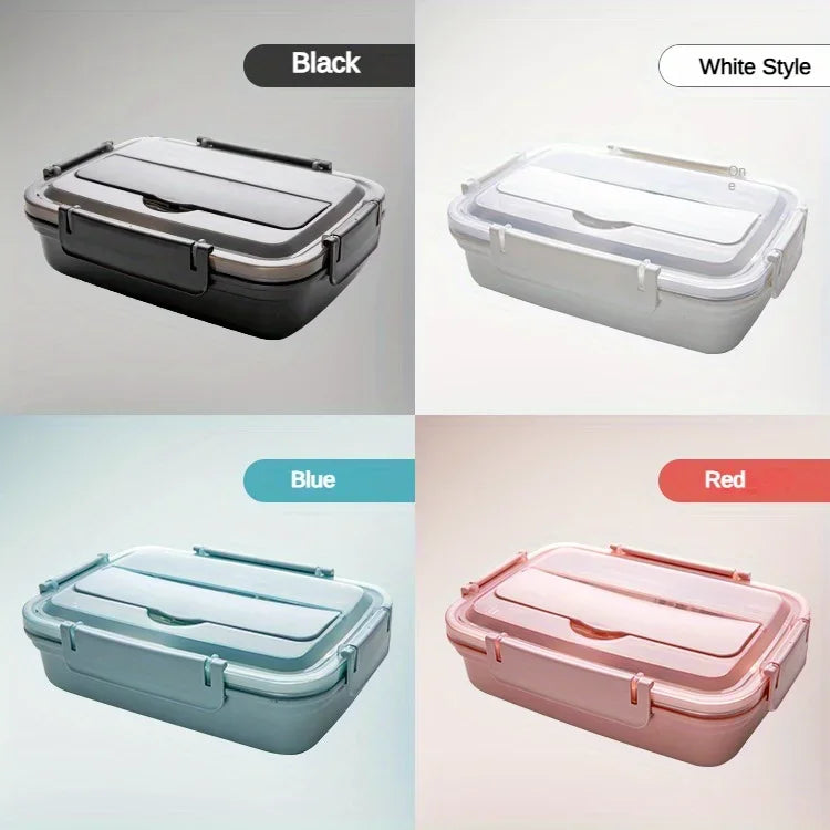 RVS Lunchbox Lekvrij – Bento Box voor School en Werk
