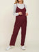Zwangerschapsjumpsuit met grote zakken – loose fit, rekbare katoenmix | positiekleding