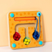 Magnetisch busy board Montessori van hout – keuze uit 12 activiteiten, compact | activiteitenbord