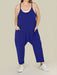 Zwangerschapsjumpsuit met grote zakken – loose fit, rekbare katoenmix | positiekleding