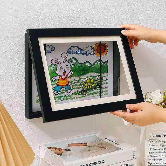 ArtMate Frame – Stijlvolle Kinderkunstlijst | Veilig & Duurzaam Voor A4 Kunstwerken