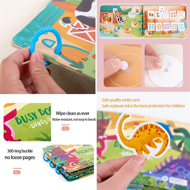 LeerAvontuur Montessori Doe-Boek - Educatief Speelboek voor Kinderen - Stimuleert Creativiteit, Motoriek & Probleemoplossing