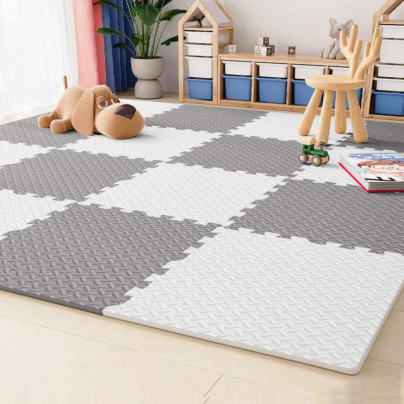 Baby Speelmat Puzzel 12 Delen – Zacht & Veilig (120×90 cm)