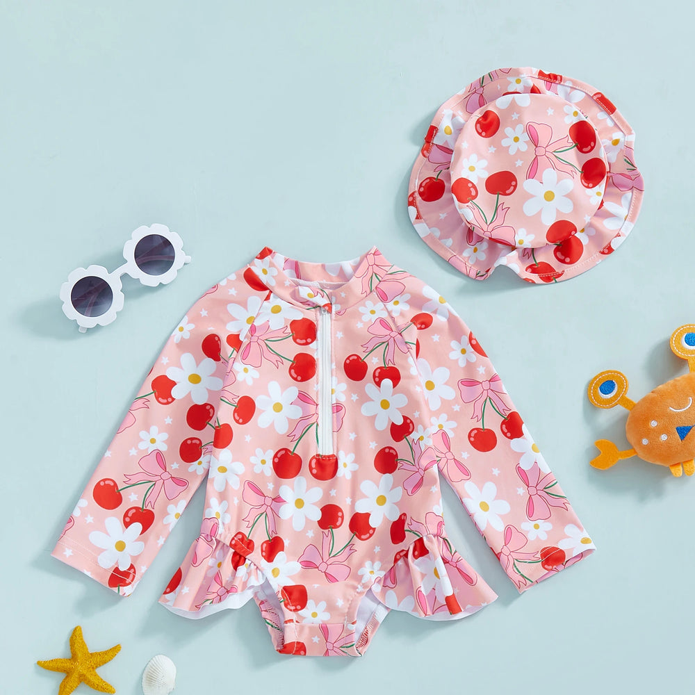 UV Zwemset Baby & Peuter met Hoed – Zwemkleding 6M–3 Jaar