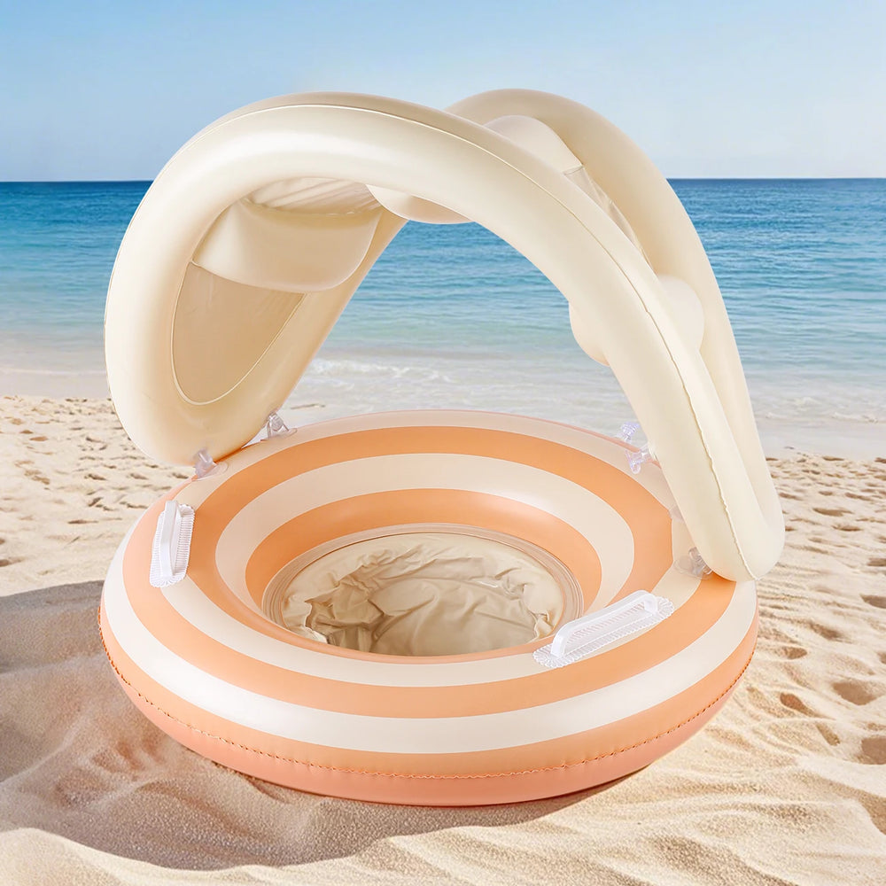 Baby Zwemband met Zonnedak – Veilige Baby Float