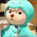 Pluche knuffelbeer 2-in-1 met afneembaar hoedje – zachte vulling, handwasbaar | teddybeer